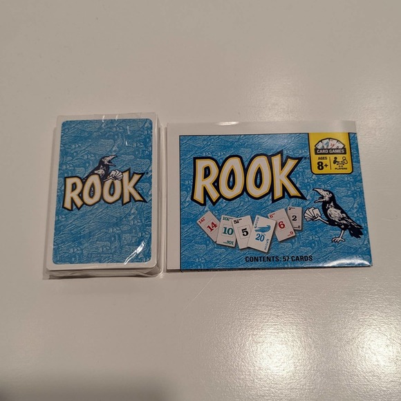Rook Card Game, Parker Brothers w/ Sealed Deck & Instruction Manual - Picture 5 of 7